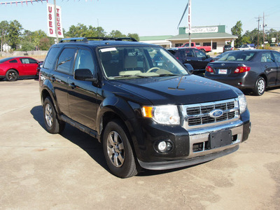 ford escape 2011 black suv limited flex fuel 6 cylinders all whee drive automatic 77657
