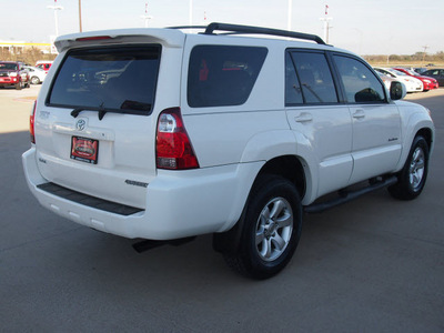 toyota 4runner 2007 white suv sport edition gasoline 6 cylinders rear wheel drive automatic with overdrive 77864
