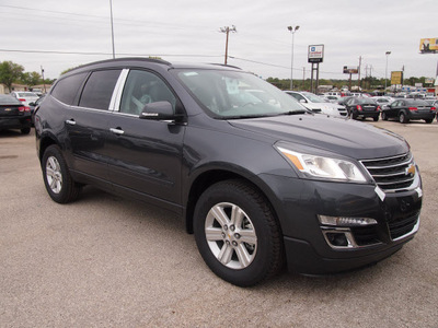 chevrolet traverse 2013 gray lt gasoline 6 cylinders front wheel drive automatic 78064