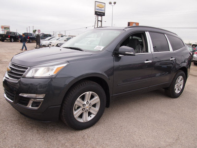 chevrolet traverse 2013 gray lt gasoline 6 cylinders front wheel drive automatic 78064