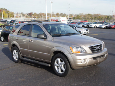 kia sorento 2007 beige suv lx gasoline 6 cylinders 4 wheel drive automatic 19153