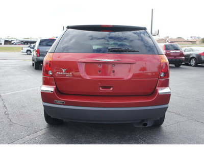 chrysler pacifica 2005 burgandy suv touring gasoline 6 cylinders front wheel drive automatic 76543