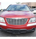 chrysler pacifica 2005 burgandy suv touring gasoline 6 cylinders front wheel drive automatic 76543