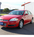 chevrolet impala 2011 red sedan lt 6 cylinders automatic with overdrive 77632