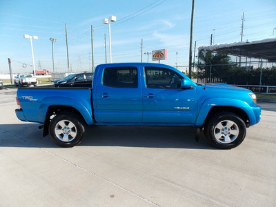 toyota tacoma 2009 lt  blue prerunner v6 gasoline 6 cylinders 2 wheel drive automatic with overdrive 77469