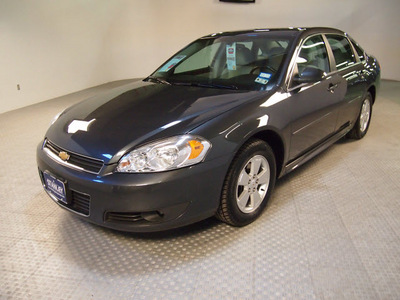 chevrolet impala 2011 gray sedan lt fleet flex fuel 6 cylinders front wheel drive automatic 75219