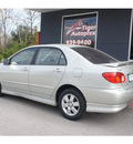 toyota corolla 2003 silver sedan s gasoline 4 cylinders front wheel drive automatic 76513