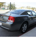 dodge charger 2009 gray sedan se gasoline 6 cylinders rear wheel drive automatic 76513