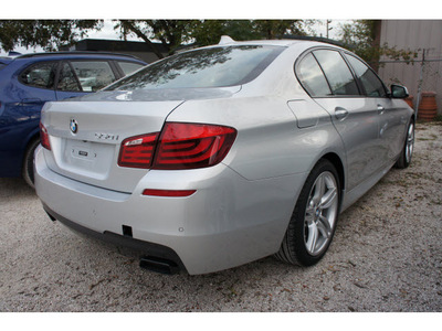 bmw 5 series 2013 silver sedan 550i 8 cylinders automatic 78729