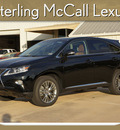 lexus rx 450h 2013 black suv hybrid 6 cylinders front wheel drive not specified 77074