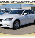 lexus gs 350 2013 white sedan gasoline 6 cylinders rear wheel drive automatic 77546