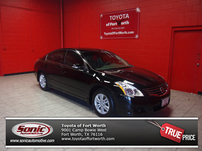 nissan altima 2010 black sedan 2 5 sl gasoline 4 cylinders front wheel drive automatic 76116