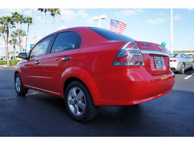 chevrolet aveo 2008 red sedan lt gasoline 4 cylinders front wheel drive automatic 33177
