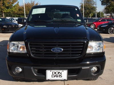 ford ranger 2009 black sport gasoline 6 cylinders 2 wheel drive automatic with overdrive 76011