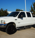 ford f 250 super duty 2003 white xlt diesel 8 cylinders 4 wheel drive automatic with overdrive 76011