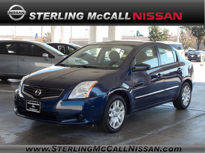 nissan sentra 2011 dk  blue sedan 2 0 s gasoline 4 cylinders front wheel drive cont  variable trans  77477