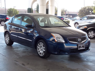 nissan sentra 2011 dk  blue sedan 2 0 s gasoline 4 cylinders front wheel drive cont  variable trans  77477