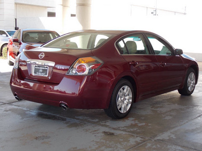 nissan altima 2011 dk  red sedan 2 5 s gasoline 4 cylinders front wheel drive shiftable automatic 77477