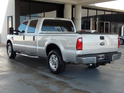 ford f 250 super duty 2010 silver xlt diesel 8 cylinders 2 wheel drive automatic with overdrive 77477