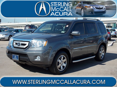 honda pilot 2011 dk  gray suv touring gasoline 6 cylinders front wheel drive automatic with overdrive 77074