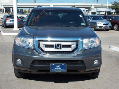 honda pilot 2011 dk  gray suv touring gasoline 6 cylinders front wheel drive automatic with overdrive 77074