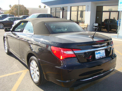 chrysler 200 2011 black touring 4 cylinders automatic 79936