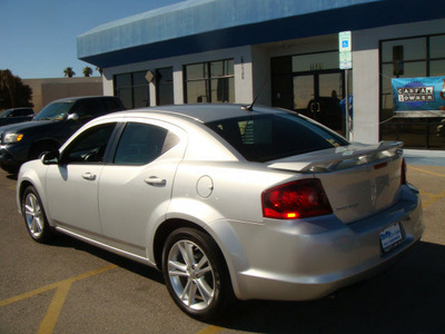 dodge avenger 2011 silver sedan 6 cylinders automatic 79936