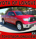 toyota tundra 2011 radiant red sr5 flex fuel 8 cylinders 4 wheel drive 6 speed automatic 75604