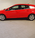 ford focus 2012 red hatchback sel flex fuel 4 cylinders front wheel drive automatic 75219
