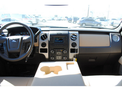 ford f 150 2013 beige xlt texas edition 6 cylinders automatic 77074