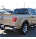 ford f 150 2013 beige xlt texas edition 6 cylinders automatic 77074