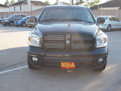 dodge ram 1500 2007 black pickup truck slt gasoline 8 cylinders rear wheel drive automatic 77375