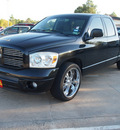 dodge ram 1500 2007 black pickup truck slt gasoline 8 cylinders rear wheel drive automatic 77375