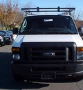 ford e series cargo 2010 white van e 350 sd flex fuel 8 cylinders rear wheel drive automatic 06019