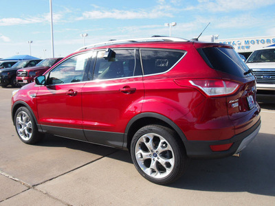 ford escape 2013 red suv titanium gasoline 4 cylinders front wheel drive automatic 76108