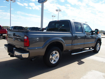 ford f 250 super duty 2012 gray xlt flex fuel 8 cylinders 2 wheel drive automatic 76108