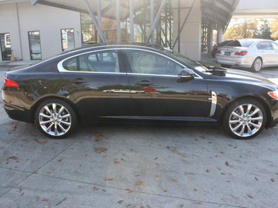 jaguar xf 2010 black sedan premium gasoline 8 cylinders rear wheel drive shiftable automatic 27616