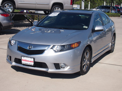 acura tsx 2012 silver sedan w special gasoline 4 cylinders front wheel drive automatic 77090