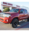 toyota tacoma 2010 red prerunner v6 gasoline 6 cylinders 2 wheel drive automatic 76543