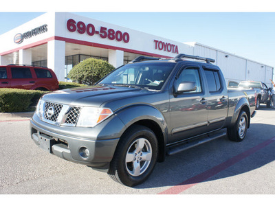 nissan frontier 2007 gray le gasoline 6 cylinders rear wheel drive automatic 76543