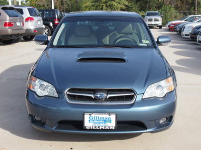 subaru legacy 2006 blue sedan gt limited gasoline 4 cylinders all whee drive 5 speed manual 77090