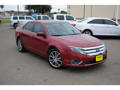 ford fusion 2010 dk  red sedan se 6 cylinders automatic 78572
