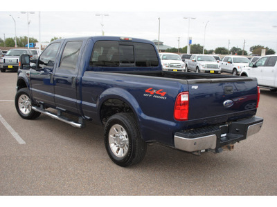 ford f 250 super duty 2008 dk  blue xlt 8 cylinders automatic 78572