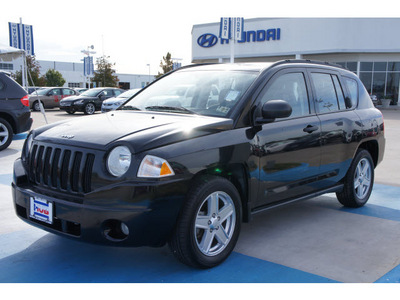 jeep compass 2007 black suv sport 4 cylinders automatic 77094