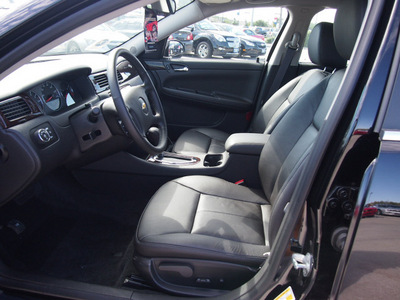 chevrolet impala 2012 black sedan ltz 6 cylinders automatic 77090