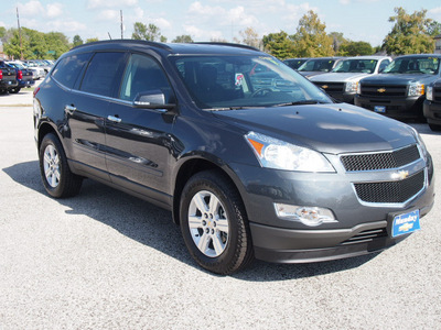 chevrolet traverse 2012 gray suv lt 6 cylinders not specified 77090