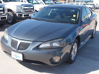 pontiac grand prix 2006 blue sedan gasoline 6 cylinders front wheel drive 4 speed automatic 77338