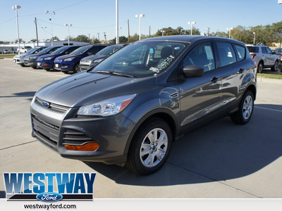 ford escape 2013 gray suv s gasoline 4 cylinders front wheel drive automatic 75062