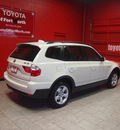 bmw x3 2008 white suv 3 0si gasoline 6 cylinders all whee drive automatic 76116