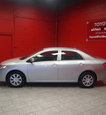 toyota corolla 2010 silver sedan le gasoline 4 cylinders front wheel drive automatic 76116